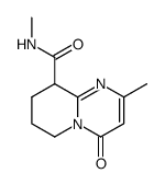 2-methyl-4-oxo-6,7,8,9-tetrahydro-4H-pyrido[1,2-a]pyrimidine-9-carboxylic acid methylamide Structure