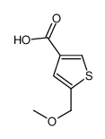 5-(methoxymethyl)thiophene-3-carboxylic acid Structure