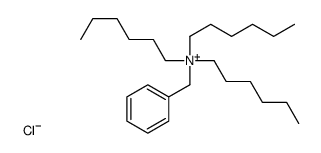 benzyl(trihexyl)azanium,chloride Structure