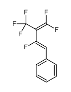 [2,4,4-trifluoro-3-(trifluoromethyl)buta-1,3-dienyl]benzene结构式