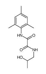 N-(2-hydroxypropyl)-N'-(2,4,6-trimethylphenyl)oxamide Structure
