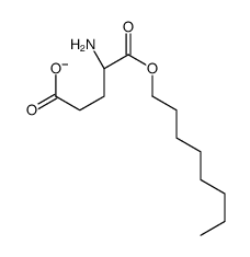 (4S)-4-amino-5-octoxy-5-oxopentanoate Structure