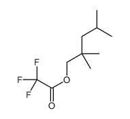 2,2,4-trimethylpentyl 2,2,2-trifluoroacetate Structure