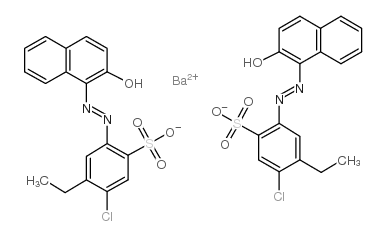 sodium 5-chloro-4-ethyl-2-[(2-hydroxy-1-naphthyl)azo]benzenesulphonate structure