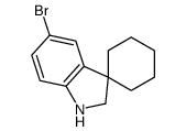 5-Bromo-1,2-Dihydrospiro[Cyclohexane-1,3-Indole] Structure