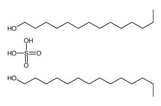 sulfuric acid,tetradecan-1-ol Structure