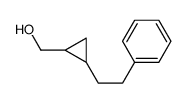 [2-(2-phenylethyl)cyclopropyl]methanol结构式