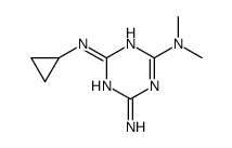 4-N-cyclopropyl-2-N,2-N-dimethyl-1,3,5-triazine-2,4,6-triamine Structure