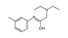 2-(diethylamino)-N-(3-methylphenyl)acetamide结构式