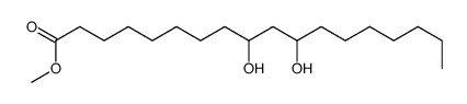 methyl 9,11-dihydroxyoctadecanoate Structure