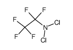 N,N-Dichlor-1,1,2,2,2-pentafluorethanamin Structure