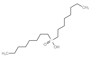 Phosphinic acid,P,P-dioctyl- Structure