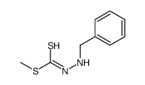 methyl N-(benzylamino)carbamodithioate结构式