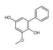 [1,1-Biphenyl]-2,5-diol, 3-methoxy- (9CI) Structure
