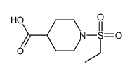 1-ETHANESULFONYL-PIPERIDINE-4-CARBOXYLIC ACID Structure