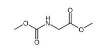 methoxycarbonylamino acetic acid methyl ester Structure