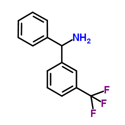 1-Phenyl-1-[3-(trifluoromethyl)phenyl]methanamine Structure