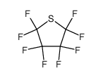 perfluorotetrahydrothiophene结构式