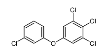 1,2,3-trichloro-5-(3-chlorophenoxy)benzene结构式