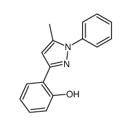 2-(5-methyl-1-phenyl-1H-pyrazol-3-yl)phenol Structure