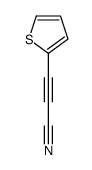 2-Propynenitrile, 3-(2-thienyl)- (9CI) Structure