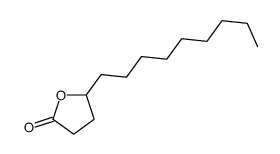 Dihydro-5-nonyl-2(3H)-furanone结构式