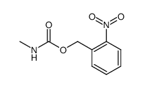 o-nitrobenzyl N-methylcarbamate Structure