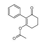 6-oxo-3,4,5,6-tetrahydro-[1,1'-biphenyl]-2-yl acetate结构式