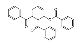 5,6-dibenzoylcyclohex-2-en-1-yl benzoate Structure