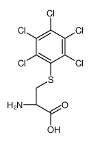 (2R)-2-amino-3-(2,3,4,5,6-pentachlorophenyl)sulfanylpropanoic acid Structure