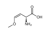 2-[(Z)-2-Methoxyvinyl]-L-glycine Structure