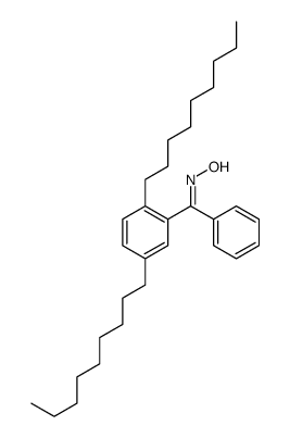 N-[[2,5-di(nonyl)phenyl]-phenylmethylidene]hydroxylamine Structure