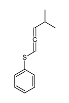 4-methylpenta-1,2-dienylsulfanylbenzene Structure