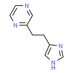 Pyrazine,[2-(1H-imidazol-4-yl)ethyl]- (9CI)结构式