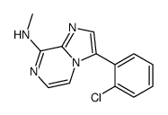 3-(2-chlorophenyl)-N-methylimidazo[1,2-a]pyrazin-8-amine Structure