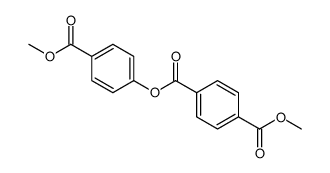 4-O-(4-methoxycarbonylphenyl) 1-O-methyl benzene-1,4-dicarboxylate Structure