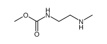 methyl (2-(methylamino)ethyl)carbamate结构式