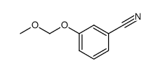 3-MethoxyMethoxy-benzonitrile结构式