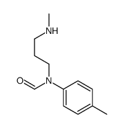N-[3-(methylamino)propyl]-N-(4-methylphenyl)formamide结构式