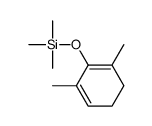 (2,6-dimethylcyclohexa-1,5-dien-1-yl)oxy-trimethylsilane Structure