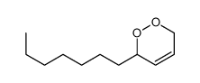 3-heptyl-3,6-dihydro-1,2-dioxine结构式
