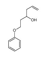 1-phenoxyhex-5-en-3-ol Structure