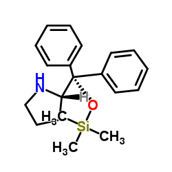 (2S)-2-{Diphenyl[(trimethylsilyl)oxy]methyl}pyrrolidine picture