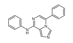 N,5-diphenylimidazo[1,5-a]pyrazin-8-amine Structure
