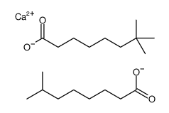 (isononanoato-O)(neodecanoato-O)calcium structure