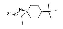 1-iodomethyl-r-1-isothiocyanato-c-4-t-butylcyclohexane Structure