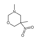 3,5-dimethyl-5-nitro-1,3-oxazinane Structure