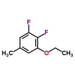 1-Ethoxy-2,3-difluoro-5-methylbenzene结构式