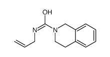 N-prop-2-enyl-3,4-dihydro-1H-isoquinoline-2-carboxamide结构式