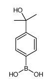 4-(2-羟基丙烷-2-基)苯硼酸结构式